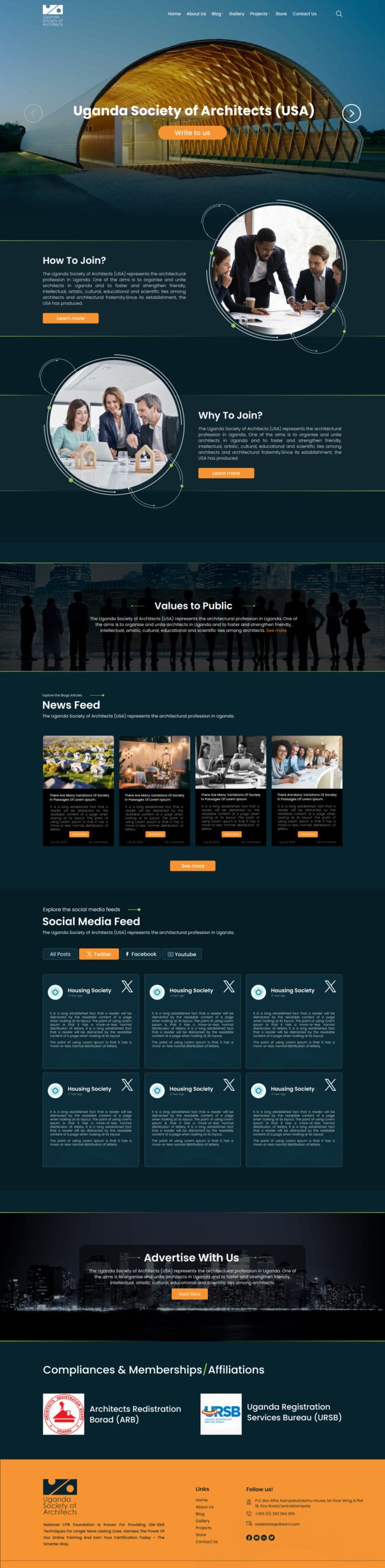 Landing Page UI UX